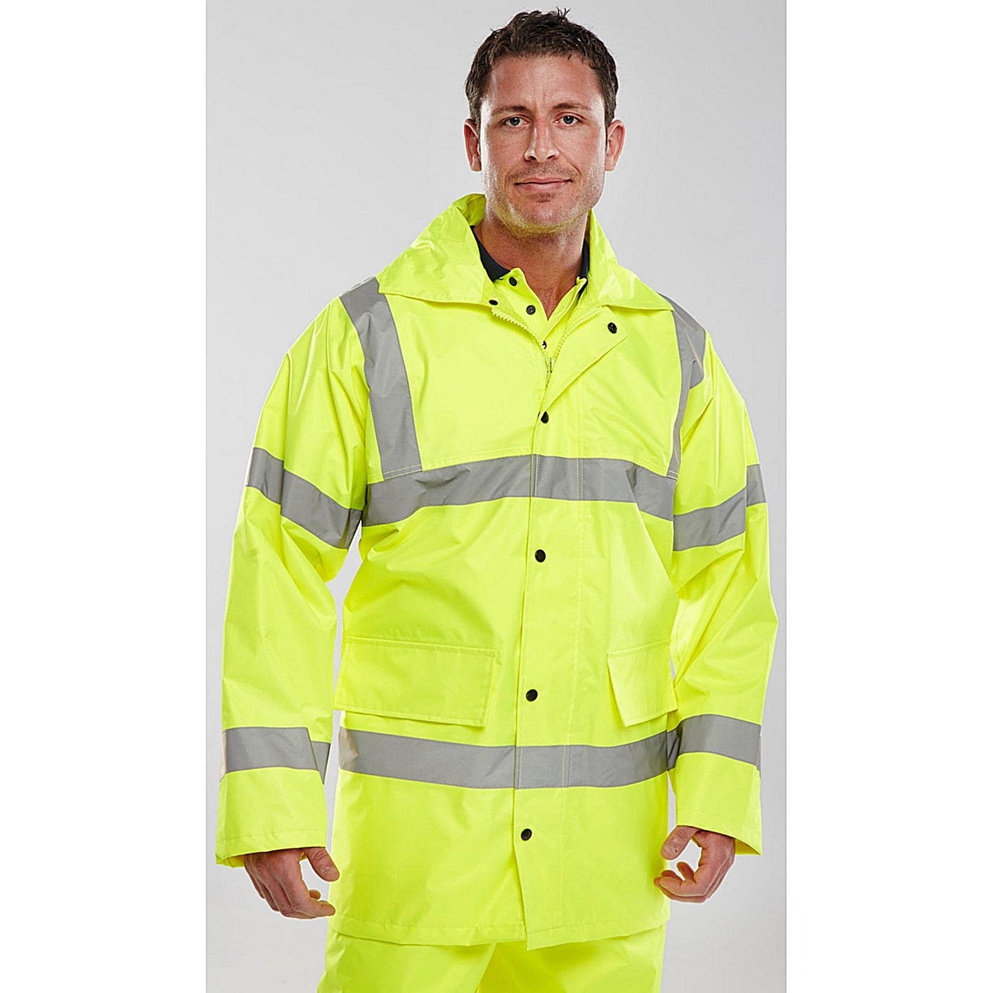 Beeswift Lightweight En471 Jacket, Saturn Yellow, 4XL