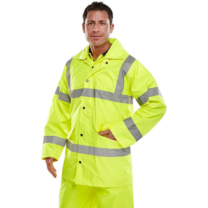 Beeswift Lightweight En471 Jacket, Saturn Yellow, Large