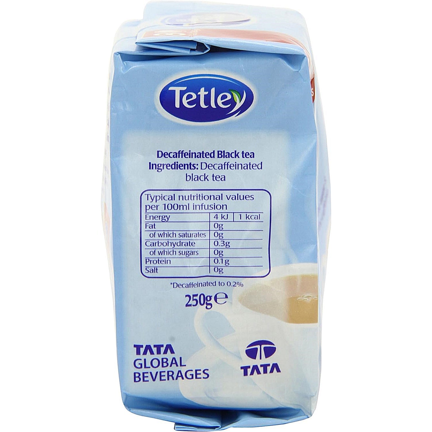 Tetley Decaffeinated Tea Bags, Pack of 80