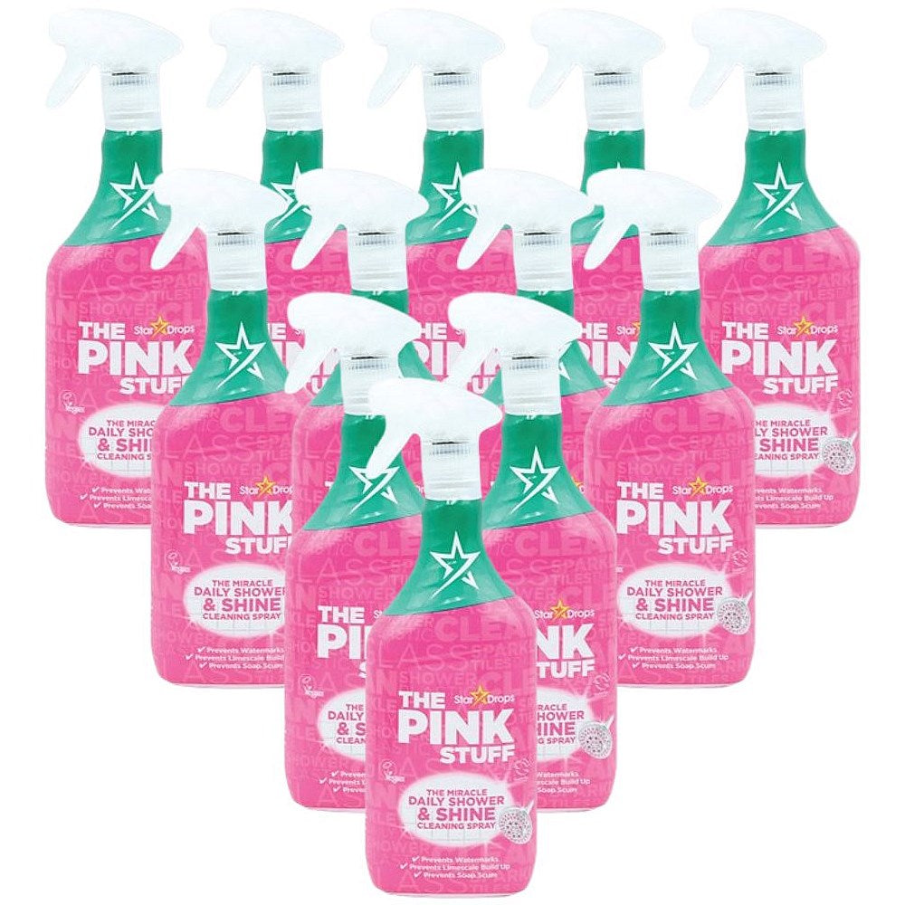 The Pink Stuff Shower and Shine Cleaner 850ml (Pack of 12)