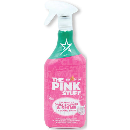 The Pink Stuff Shower and Shine Cleaner 850ml (Pack of 12) Easy2Order : TPS82590