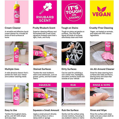 The Pink Stuff Cream Cleaner 500ml (Pack of 12)