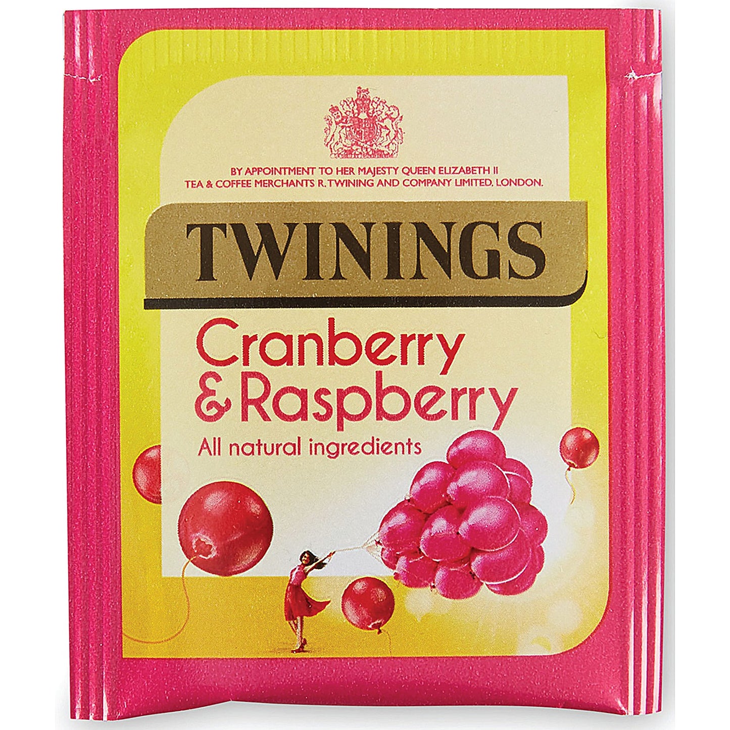 Twinings Cranberry and Raspberry Fruit Tea, Pack of 20