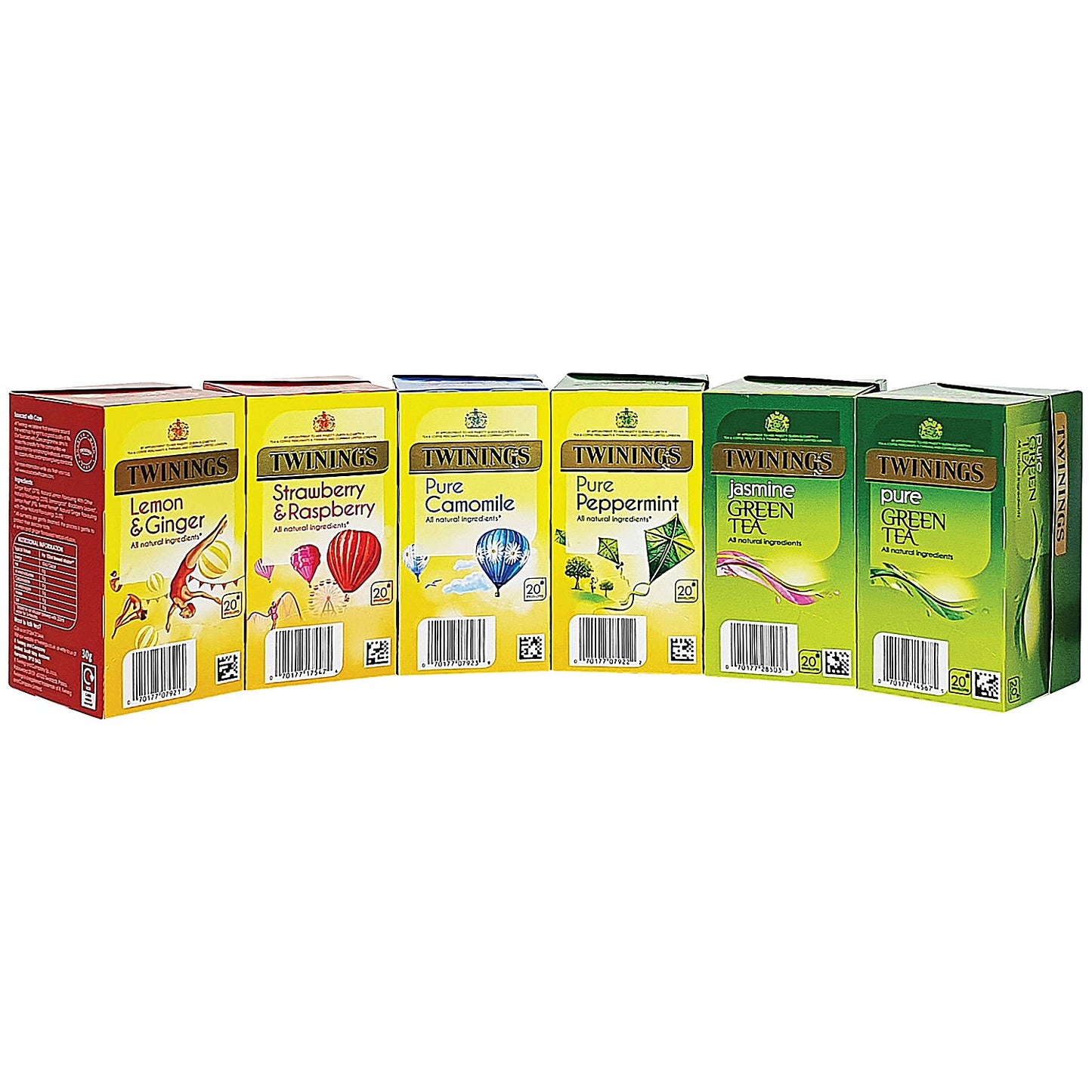 Twinings Fruit and Herbal Tea Variety Pack, Pack of 120