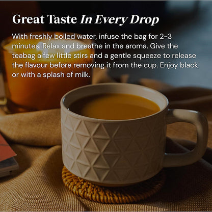 Twinings Decaffeinated English Breakfast Tea Bags, 4 Packs of 20