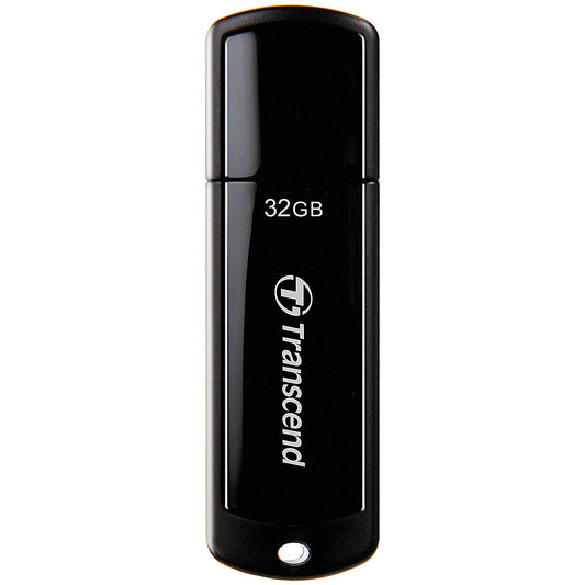 Transcend JetFlash 700 USB Flash Drive, 32GB, USB 3.0, Black