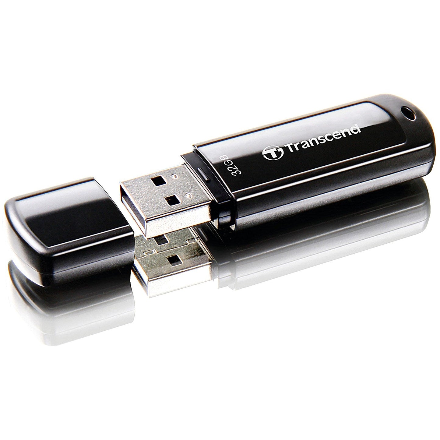 Transcend JetFlash 700 USB Flash Drive, 32GB, USB 3.0, Black