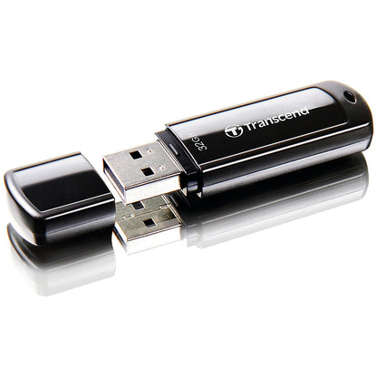 Transcend JetFlash 700 USB Flash Drive, 32GB, USB 3.0, Black