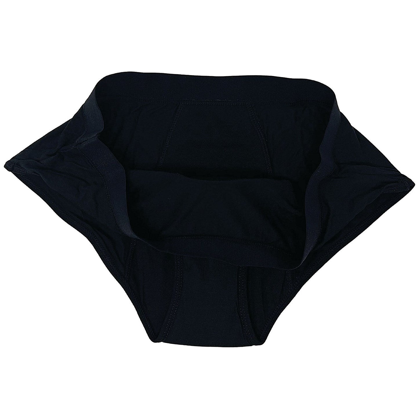 TSL Heavy Absorbency Washable Period Pants, Briefs Style, Small, Black Easy2Order : TSL09668