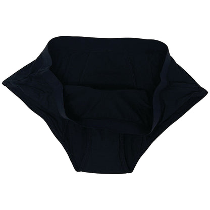 TSL Heavy Absorbency Washable Period Pants, Briefs Style, Small, Black Easy2Order : TSL09668