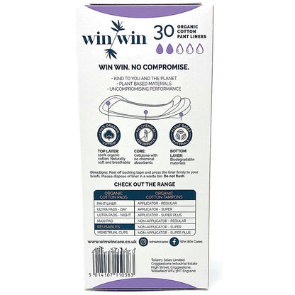 WinWin Sustainable Pant Liners, Pack of 360