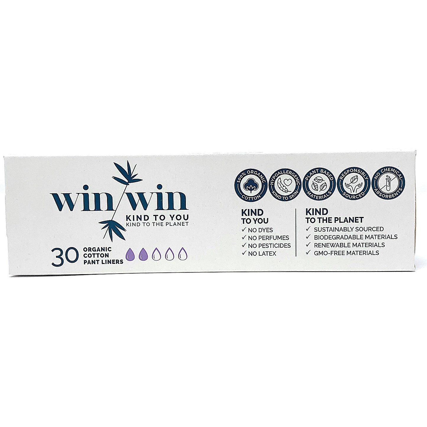 WinWin Sustainable Pant Liners, Pack of 360