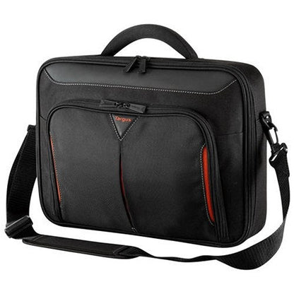 Targus Classic Plus Notebook Case, For up to 14.1 Inch Laptops, Black/Red