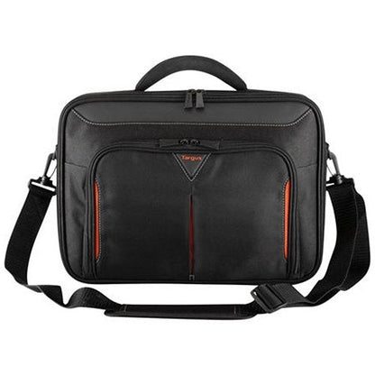 Targus Classic Plus Notebook Case, For up to 14.1 Inch Laptops, Black/Red Easy2Order : TU00809