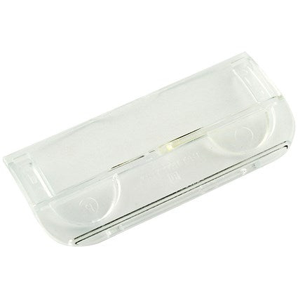 Rexel Cyrstalfile Classic and Extra Suspension File Tabs, Clear, Pack of 50