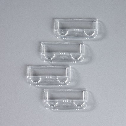 Rexel Cyrstalfile Classic and Extra Suspension File Tabs, Clear, Pack of 50