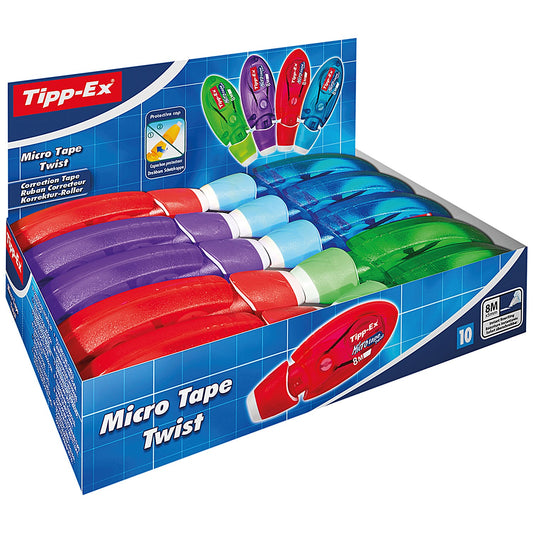 Tippex Micro Twist Correct Tape (10 Pack)
