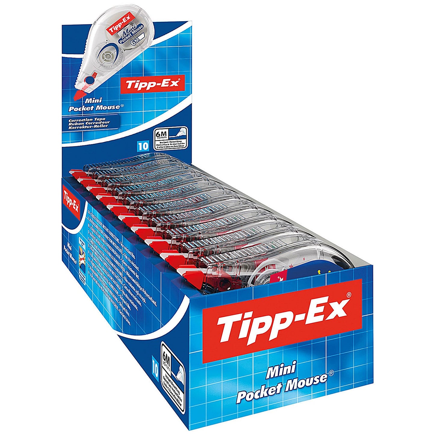 Tipp-Ex Mini Pocket Mouse (10 Pack)