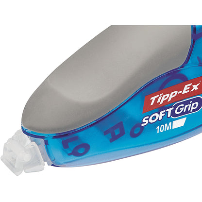 Tipp-Ex Soft Grip Correction Tape Roller, 4.2mmx10m, Pack of 10