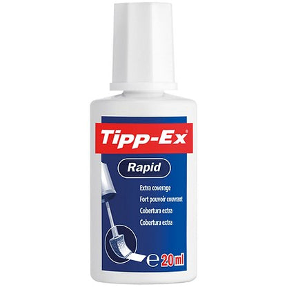 Tipp-Ex Rapid Correction Fluid, 20ml, Single