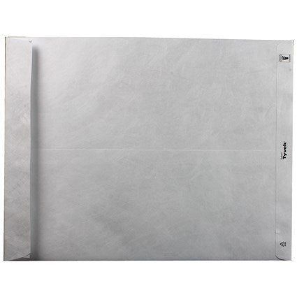 Tyvek Strong Gusseted Envelopes, C4, H324xW229xD38mm, White, Pack of 100