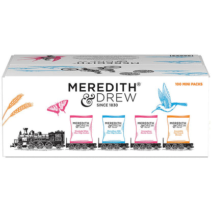 Meredith & Drew Twin Biscuits Variety Pack, Pack of 100