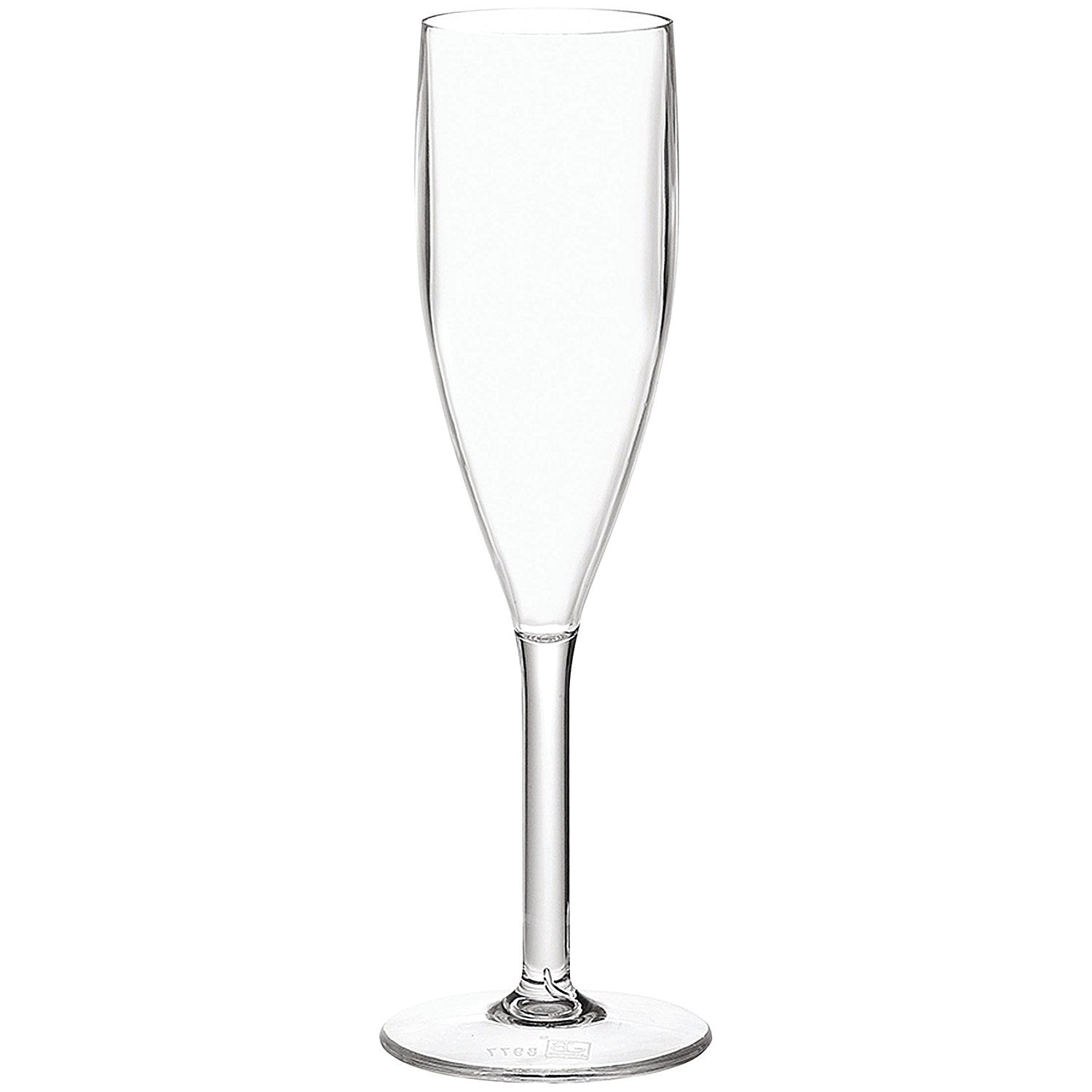 Everyday Polycarbonate Champagne Flute, 190ml, Clear, Pack of 6 Easy2Order : UP00248