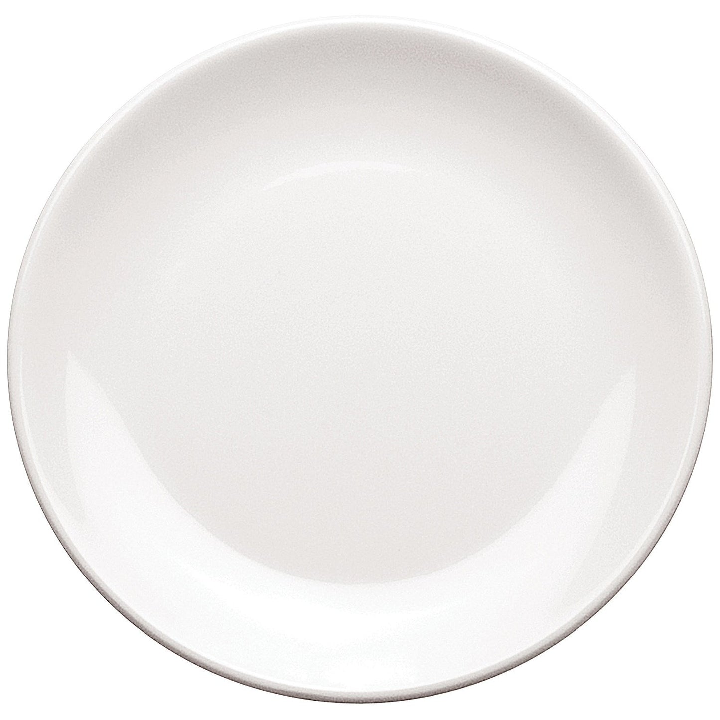 Melamine Round Plate, 228mm, White, Pack of 6 Easy2Order : UP00258