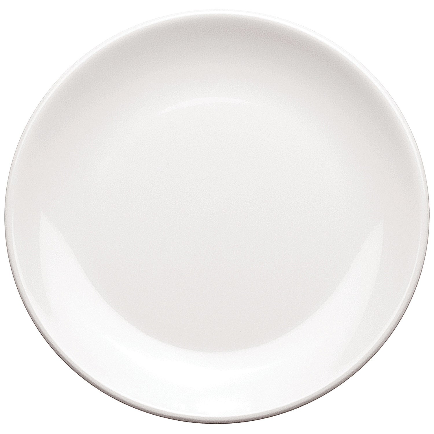 Melamine Round Plate, 228mm, White, Pack of 6 Easy2Order : UP00258