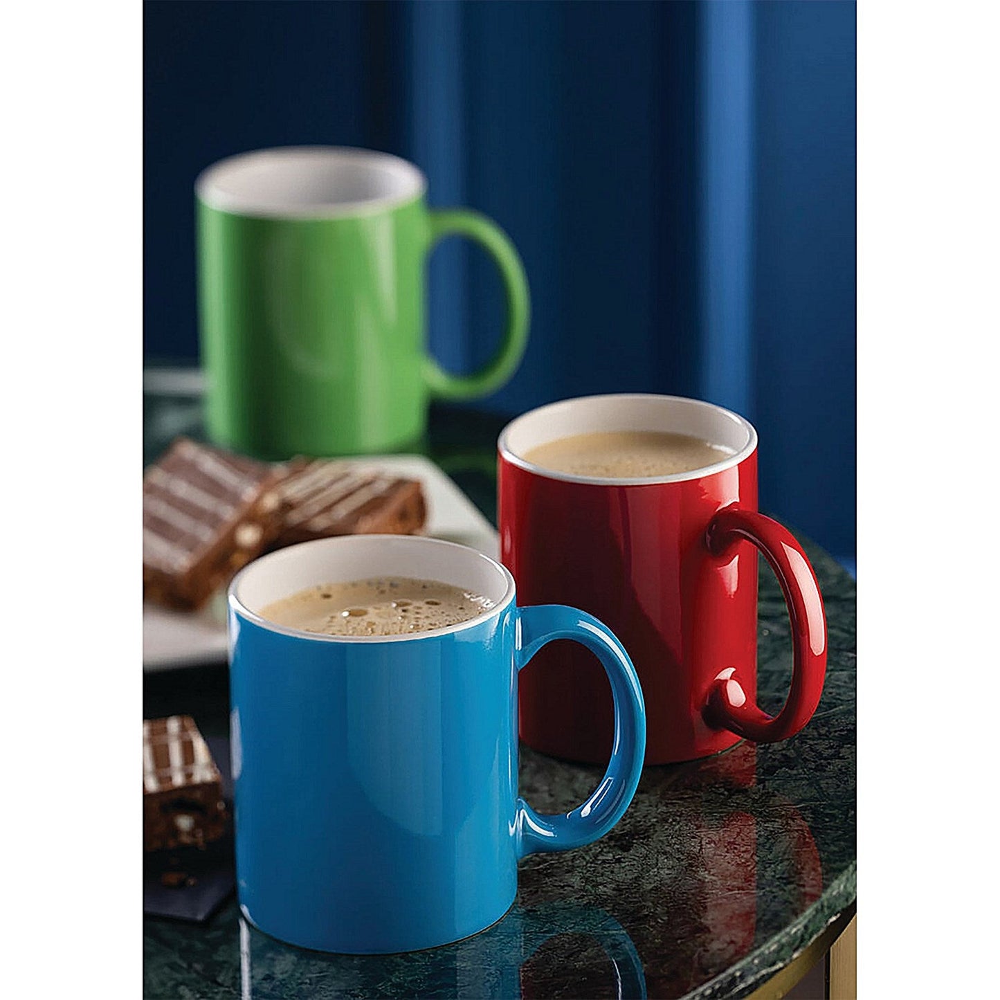 Utopia Pure White Straight Sided Mug 340ml Red (Pack of 12) Easy2Order : UTP51855
