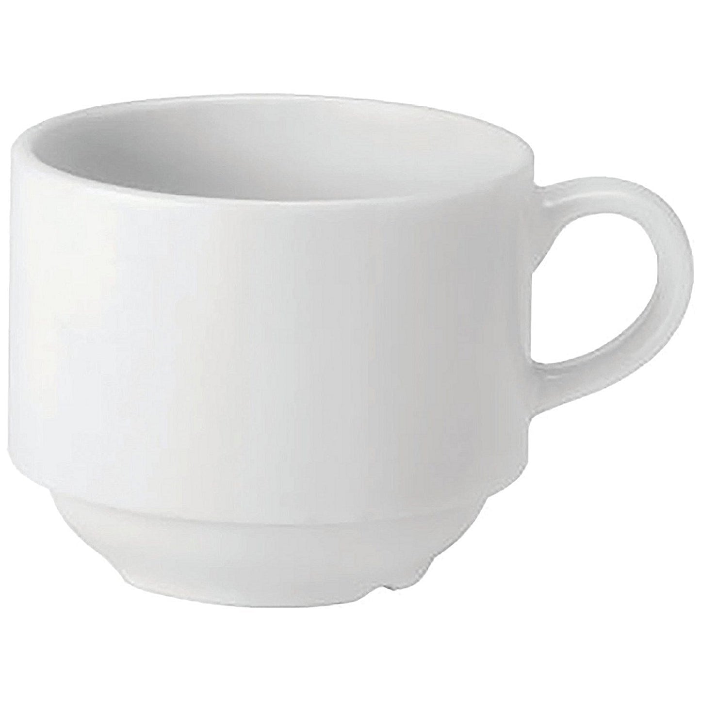 Pure White Stacking Cup, 199ml, Pack of 6 Easy2Order : UTP63702