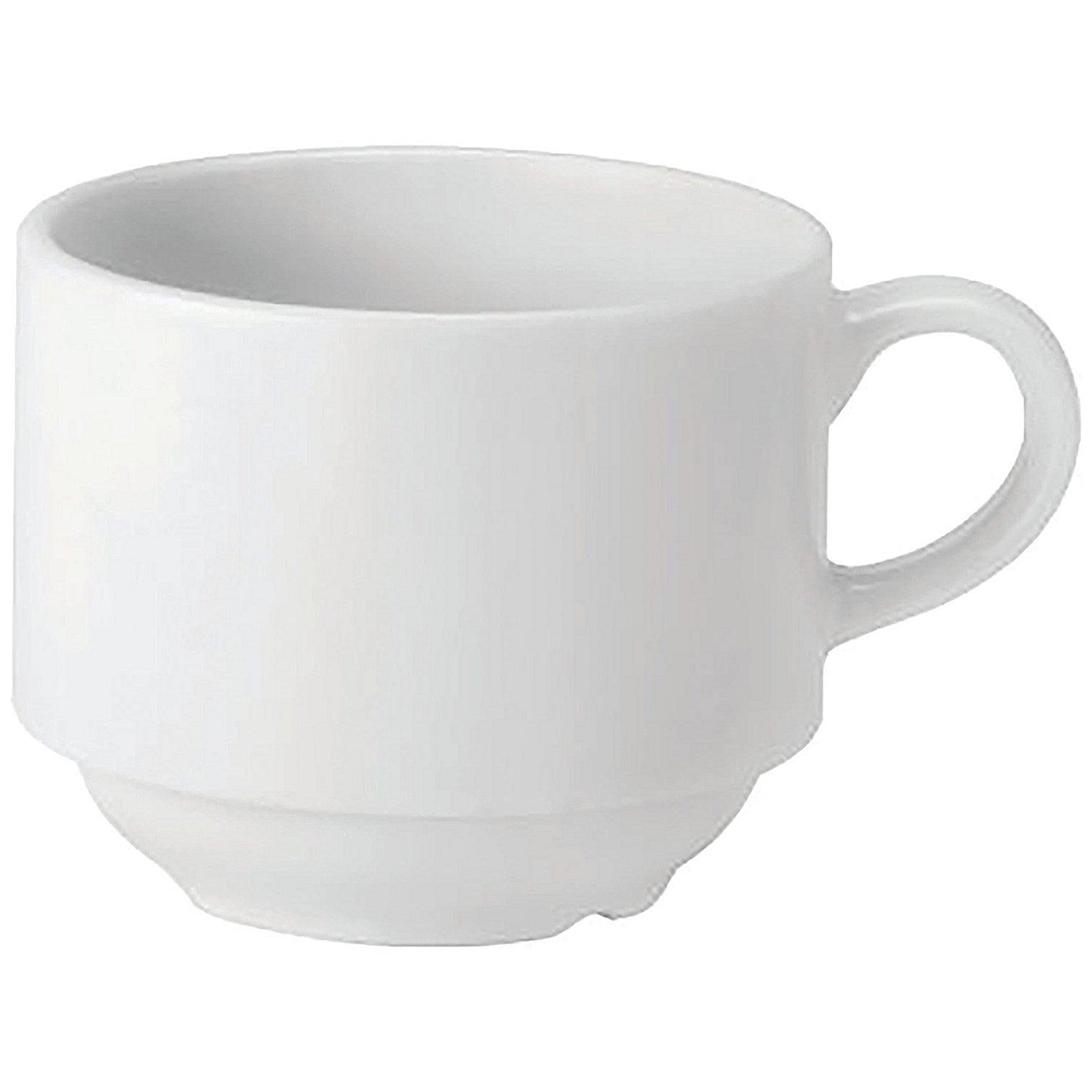 Pure White Stacking Cup, 199ml, Pack of 6 Easy2Order : UTP63702