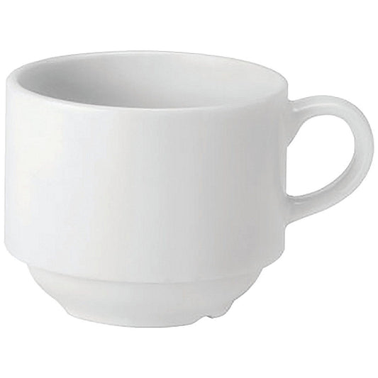 Pure White Stacking Cup, 199ml, Pack of 6 Easy2Order : UTP63702