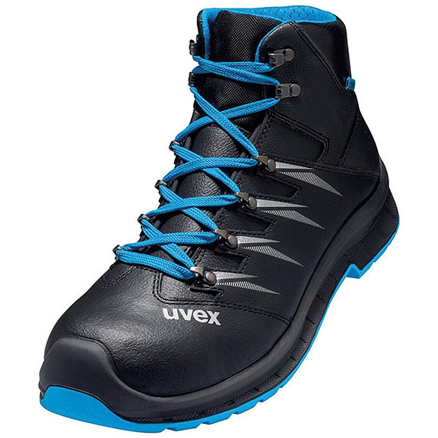 Uvex 2 Trend Safety Boots, Black and Blue, 12 Easy2Order : UV6935212