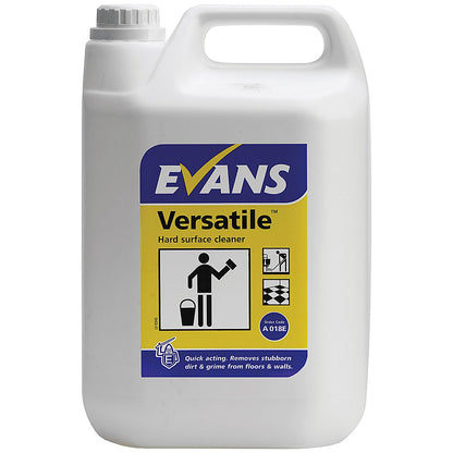 Evans Versatile Hard Surface Cleaner, 5 Litres, Pack of 2