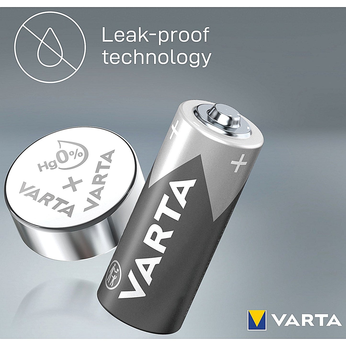 Varta Lithium Batteries CR123A/CR17345 3V Cylindrical, Pack of 10