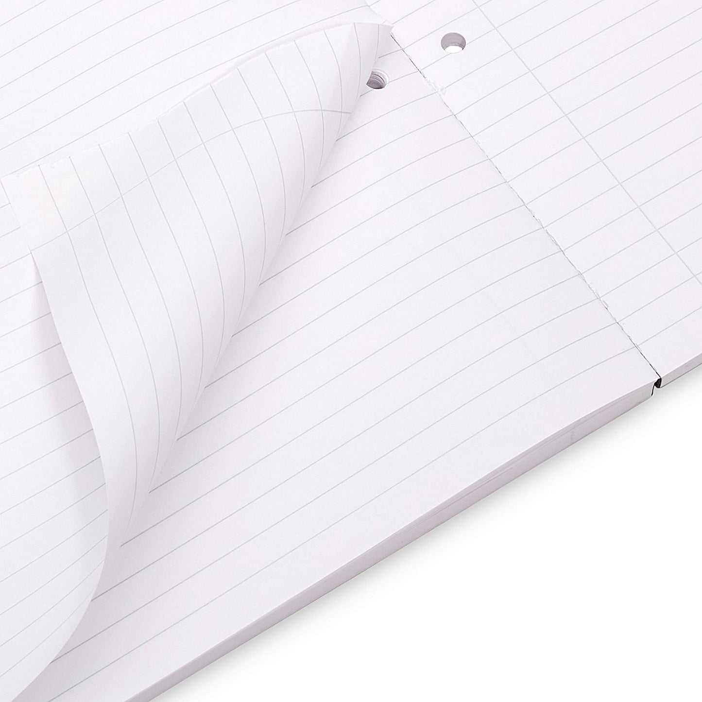 Rhino Recycled Refill Pad, A4, Ruled with Margin, 320 Pages, Kraft, Pack of 3
