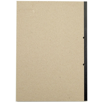 Rhino Recycled Refill Pad, A4, Ruled with Margin, 320 Pages, Kraft, Pack of 3