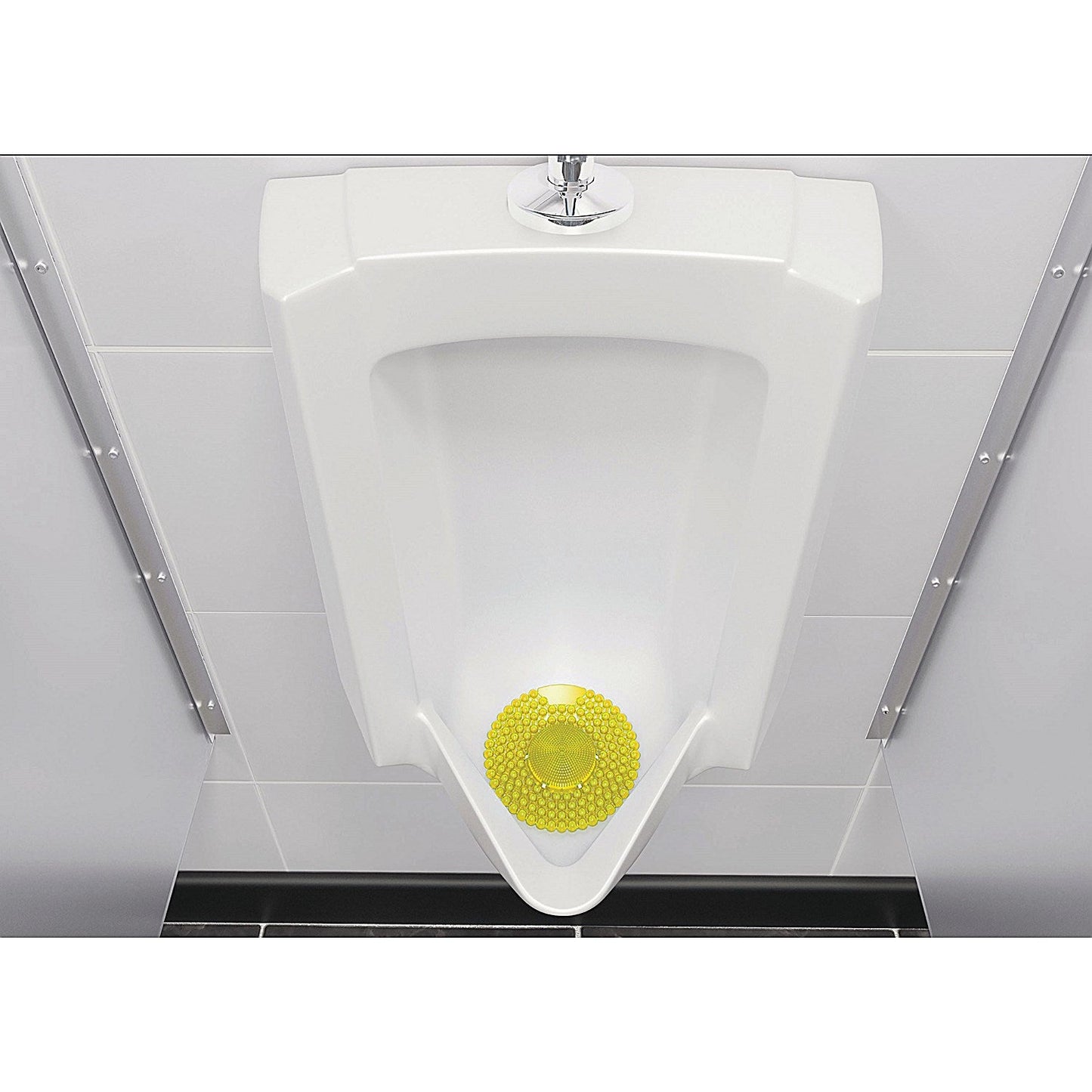 P-Screen Triple Action 60-Day Urinal Mat, Mango, Pack of 6