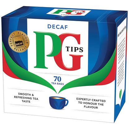 PG Tips Decaf Tea Bags, Pack of 70