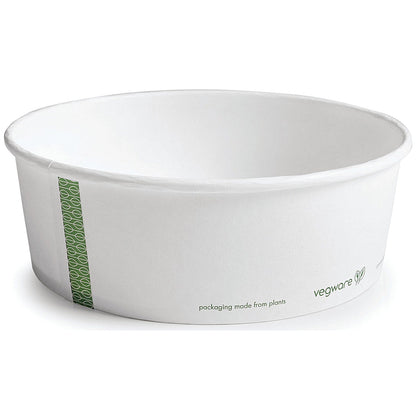 Vegware Bon Appetit Food Bowl, 909ml, White, Pack of 300