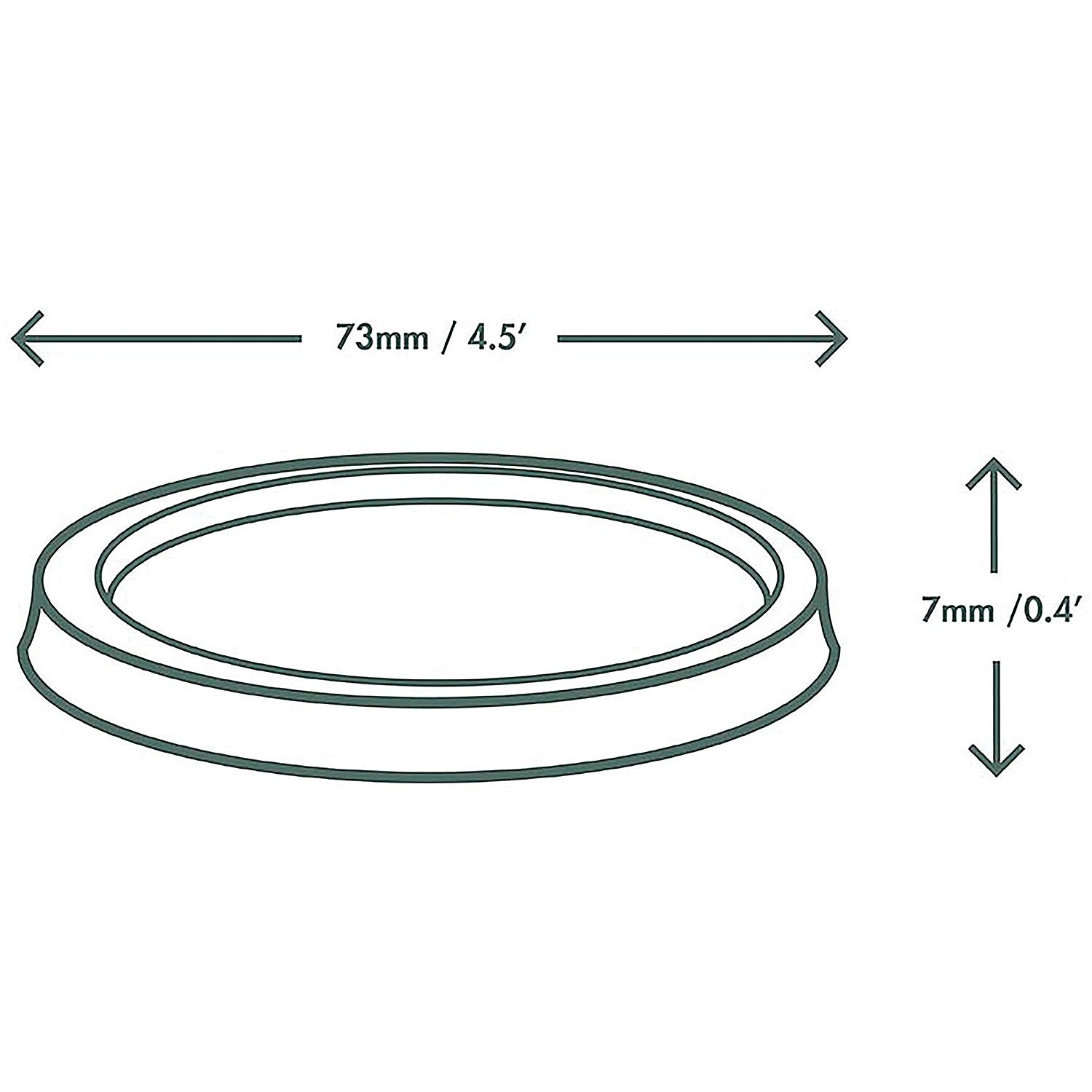 Vegware Portion Pot Lid, 113ml and 56ml, Clear, Pack of 2000 Easy2Order : VG92053