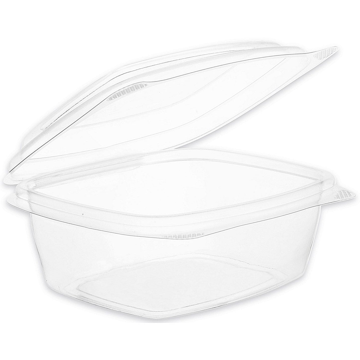 Vegware Deli Hinged Container, 227ml, Clear, Pack of 300