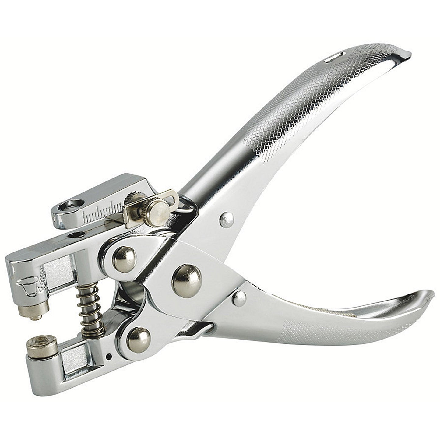 Rexel 950 Solid Steel Eyeletter Punch, For 13mm Holes, Chrome