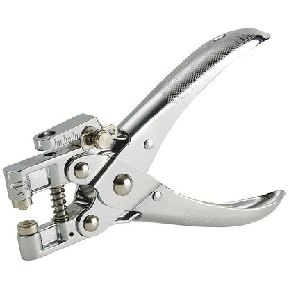 Rexel 950 Solid Steel Eyeletter Punch, For 13mm Holes, Chrome