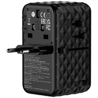 Verbatim Charge n Travel GaN III Universal 85W Travel Adapter