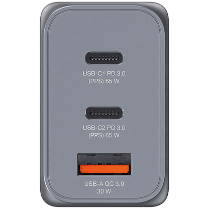 Verbatim GNC-65 GaN 65W 3 Port Charger