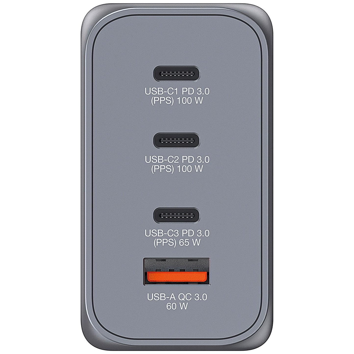 Verbatim GNC-200 GaN 200W 4 Port Charger