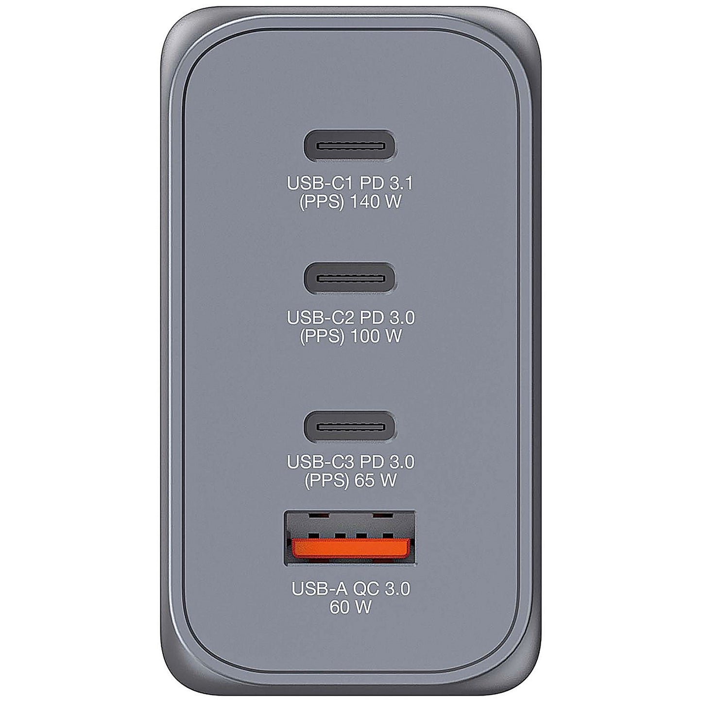 Verbatim GNC-240 GaN 240W 4 Port Charger