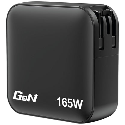 Verbatim Mini GaN 165W 4 Port Wall Charger, Black Easy2Order : VM32216